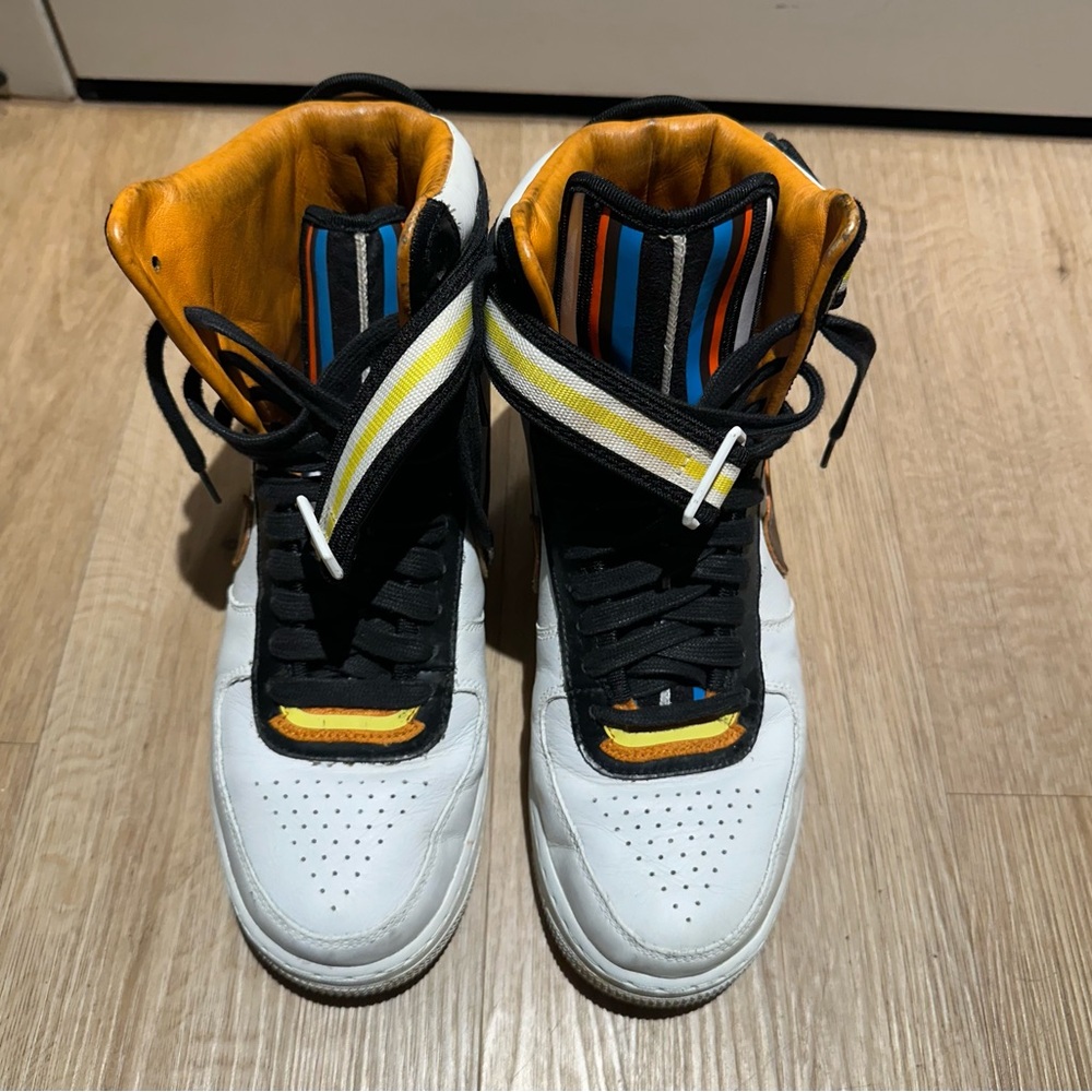 Nike Riccardo Tisci x Air Force 1 High SP “White Baroque Brown” Sneaker